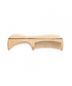 Pieptene de lemn pentru barba si mustata Vie Long 9, 5 cm R18012