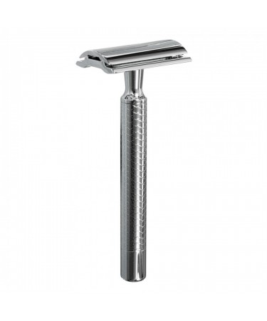 Aparat de ras clasic safety razor cu pieptene inchis Dovo Primo II 70000002