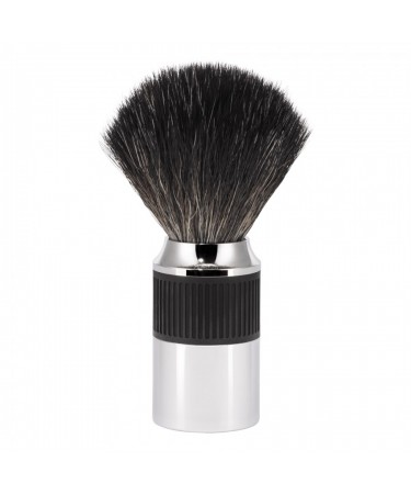 Pamatuf Black Fibre cu par din fibre sintetice si maner de metal Muehle 21 NEO 06