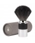 Pamatuf Black Fibre cu par din fibre sintetice si maner de metal Muehle 21 NEO 06