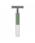 Aparat de ras clasic Safety Razor cu cap cu pieptene inchis si maner de metal Muehle R NEO 04 SR